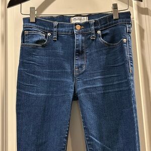 Madewell womens High Riser Skinny stretchy denim Jeans size 27